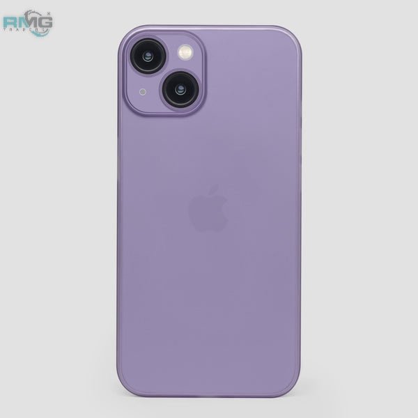 Back Cover for Apple iPhone 14 Plus Ultra-Thin Matte Transparent Anti-fingerprint Case