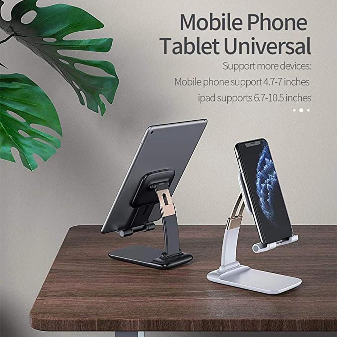 Universal Multi-Function Desktop Stand Telescopic, Adjustable, and Foldable for Mobile Phones, Tablets, and More